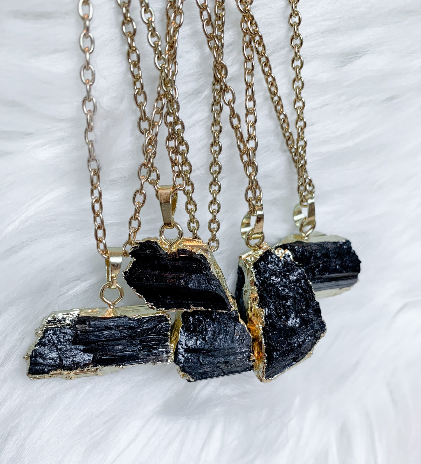 BLACK TOURMALINE PENDANT