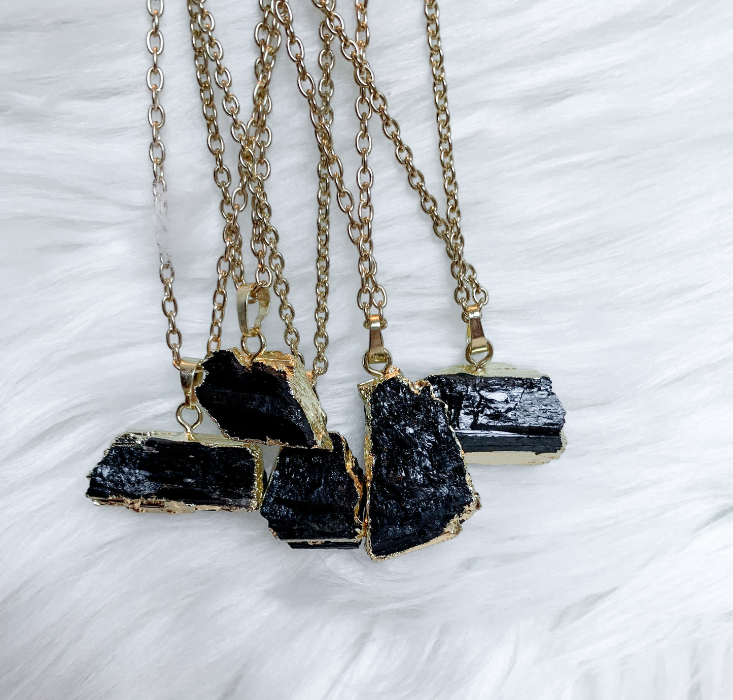 BLACK TOURMALINE PENDANT
