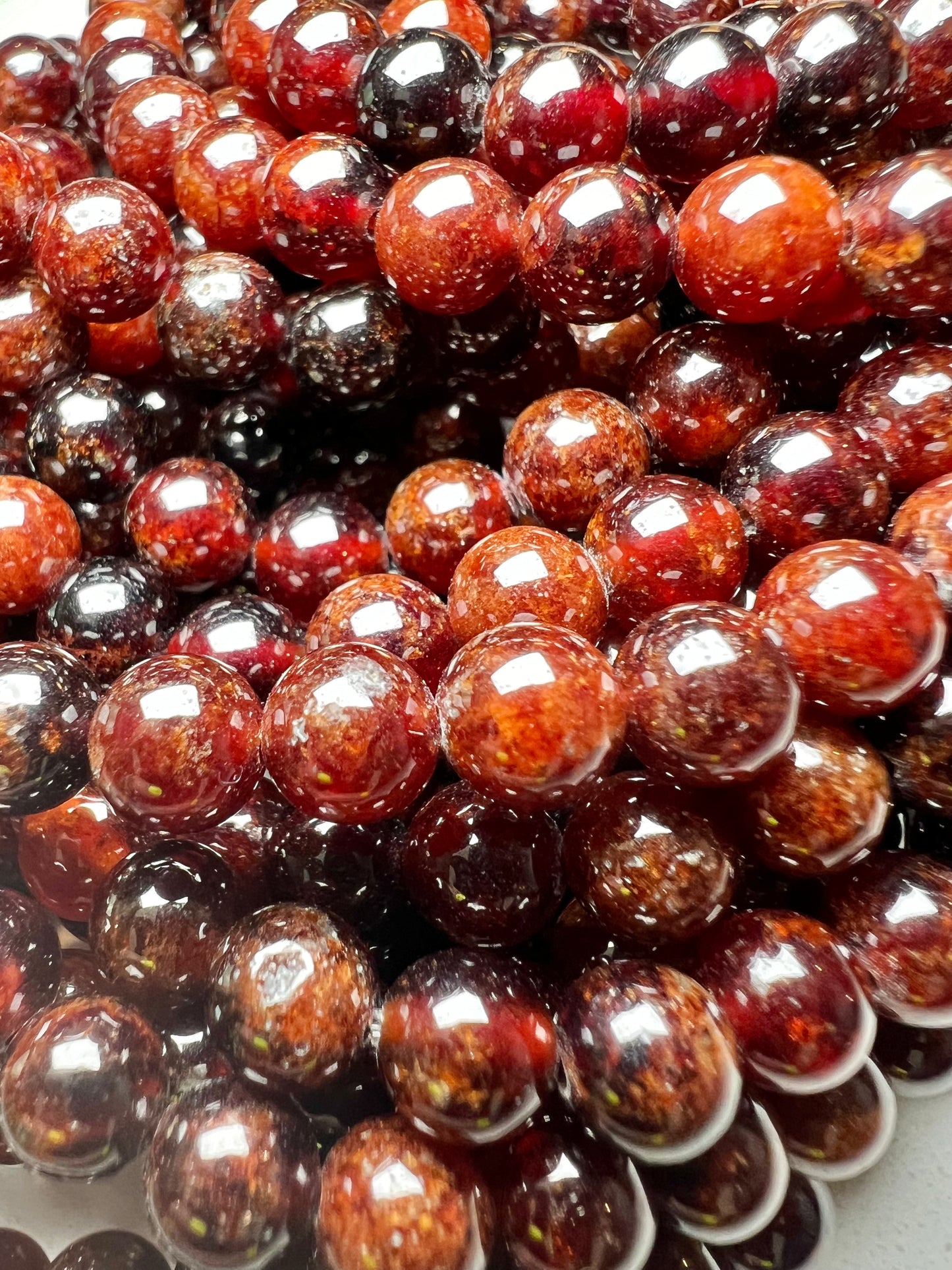 ORANGE GARNET-passion, reduce stress, be bold, confidence, manifest