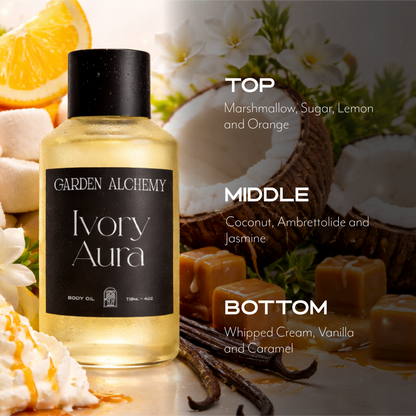 Ivory Aura Body Oil