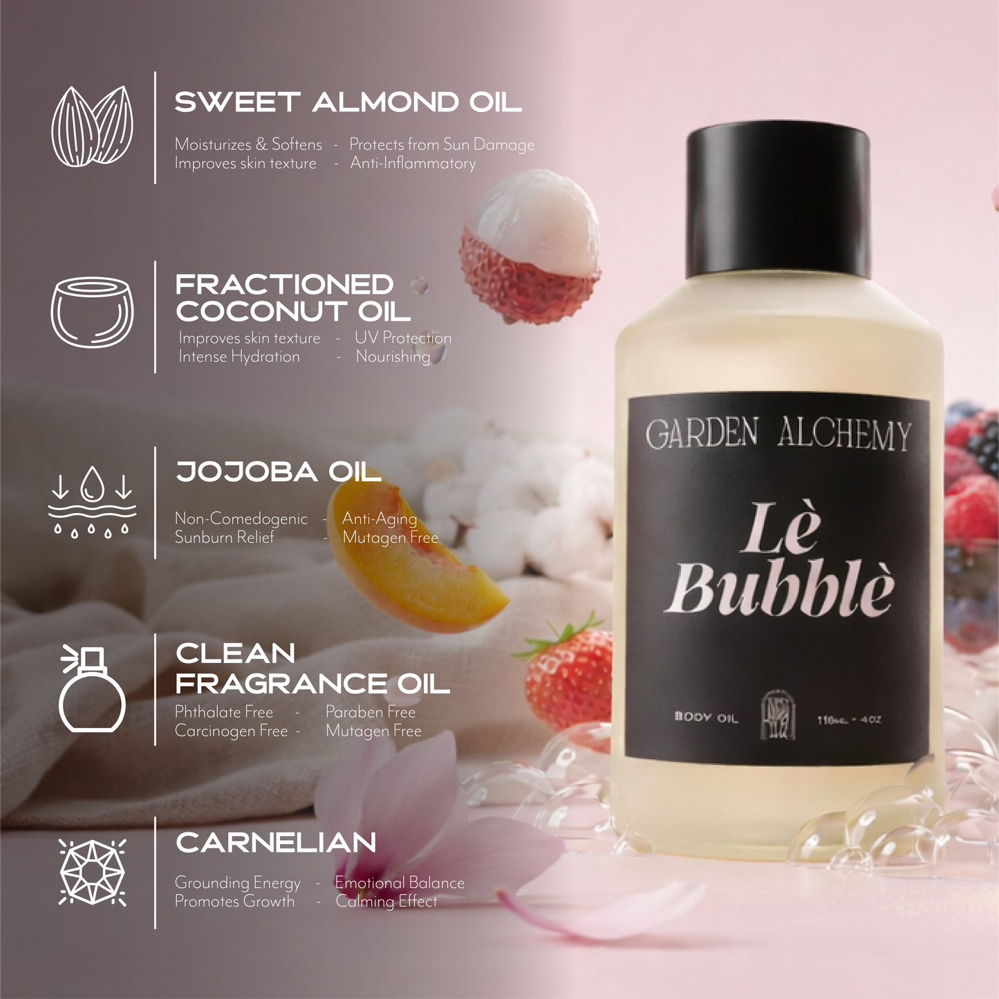 LE BUBBLÈ BODY OIL