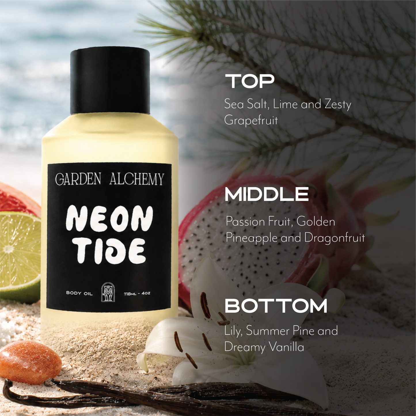 NEON TIDE BODY OIL(SEASONAL)
