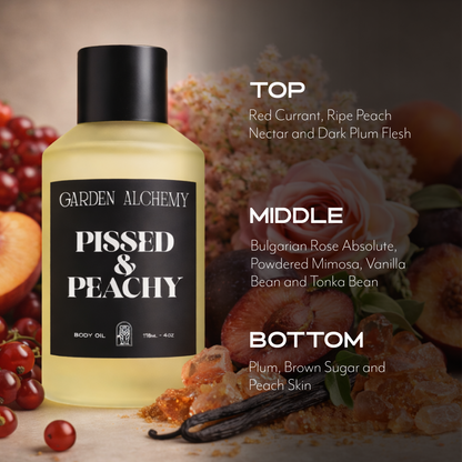 PISSED & PEACHY BODY OIL