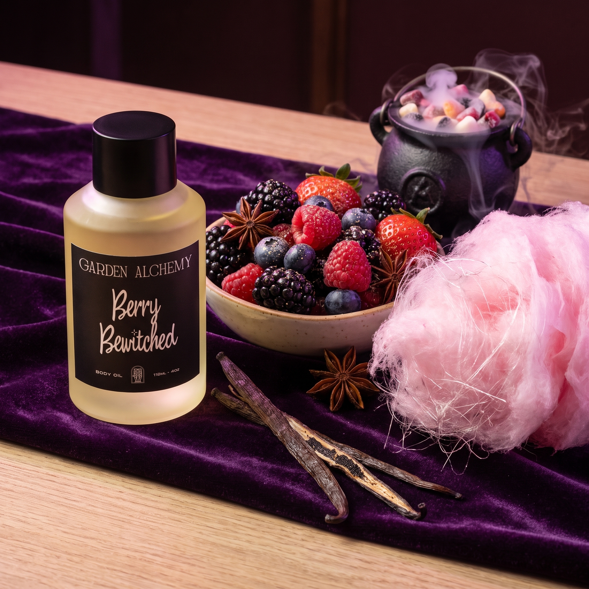 BERRY BEWITICHED BODY OIL 9/21