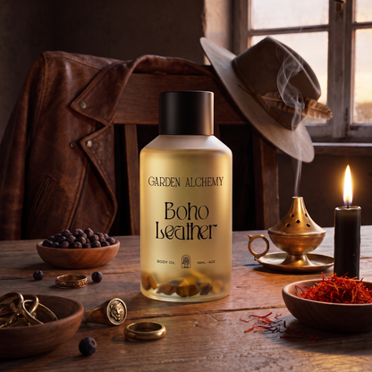 BOHO LEATHER BODY OIL