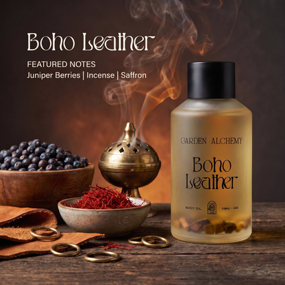 BOHO LEATHER BODY OIL
