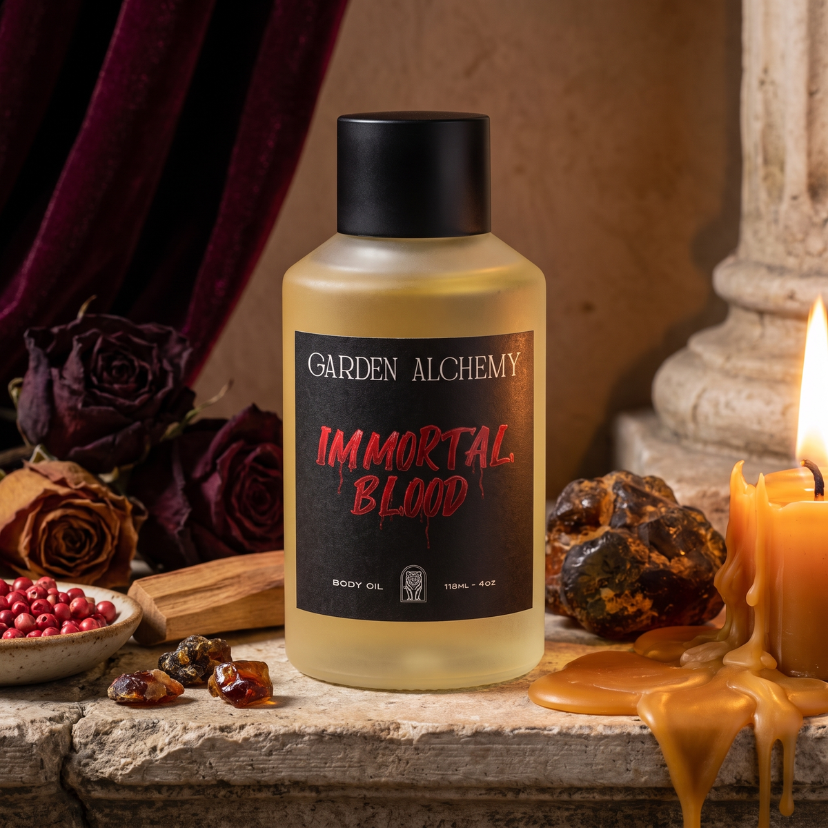 IMMORTAL BLOOD BODY OIL