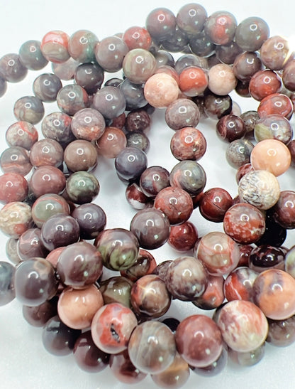 MONEY AGATE BRACELET- abundance, wealth, patience, healing anger & tension